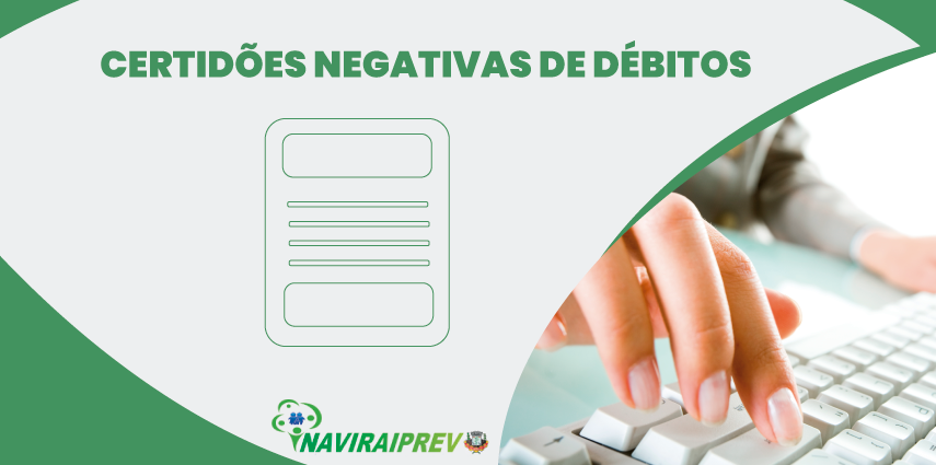 Certidões Negativas de Débitos